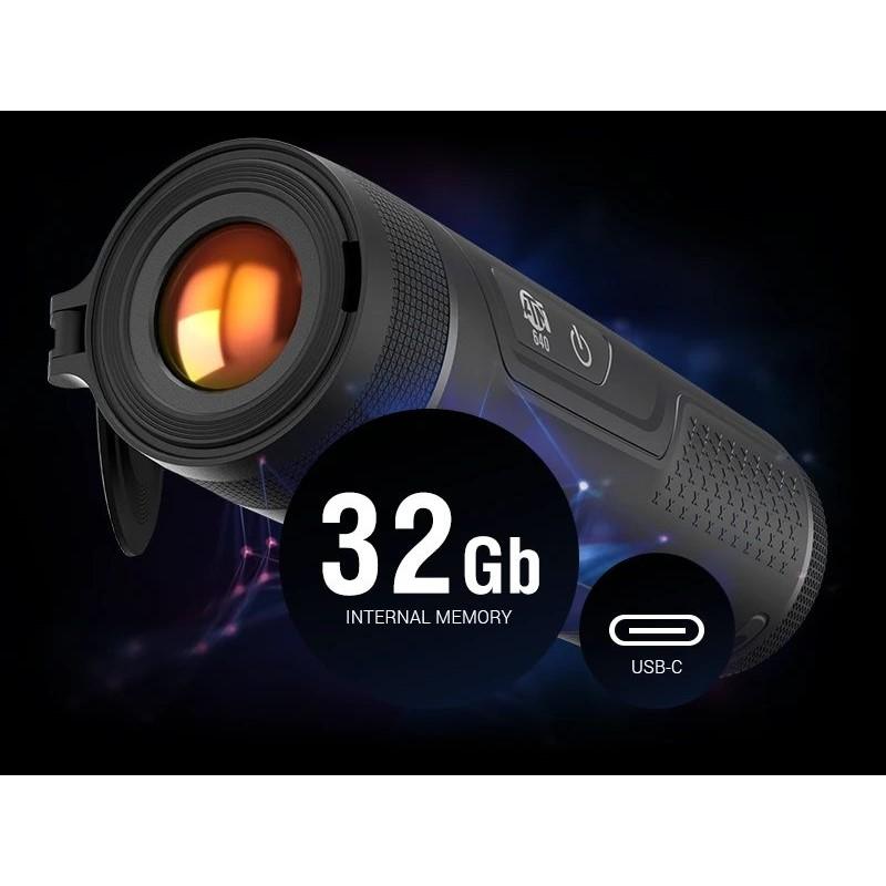ATN TIMNBLT625 Blaze Trek 625 Thermal Monocular Black 1.6-13x 640x512... - View 2