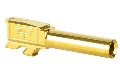 Zaffiri Precision ZP.43BG 9MM 3.4" TiN Gold Barrel for Glock 43 - View 3
