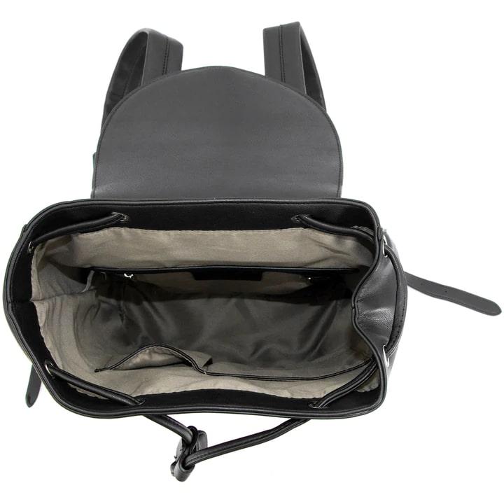 Cameleon 49192 Amelia Concealed Carry Leather Backpack Black - View 2