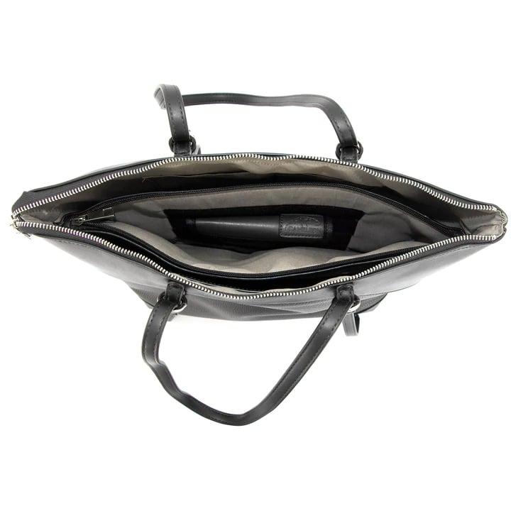 Cameleon 49194 Grace Concealed Carry Purse Black Leather 4 Pockets - View 2