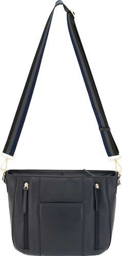 Cameleon 49198 Vida Concealed Carry Purse Navy Genuine Leather - View 2