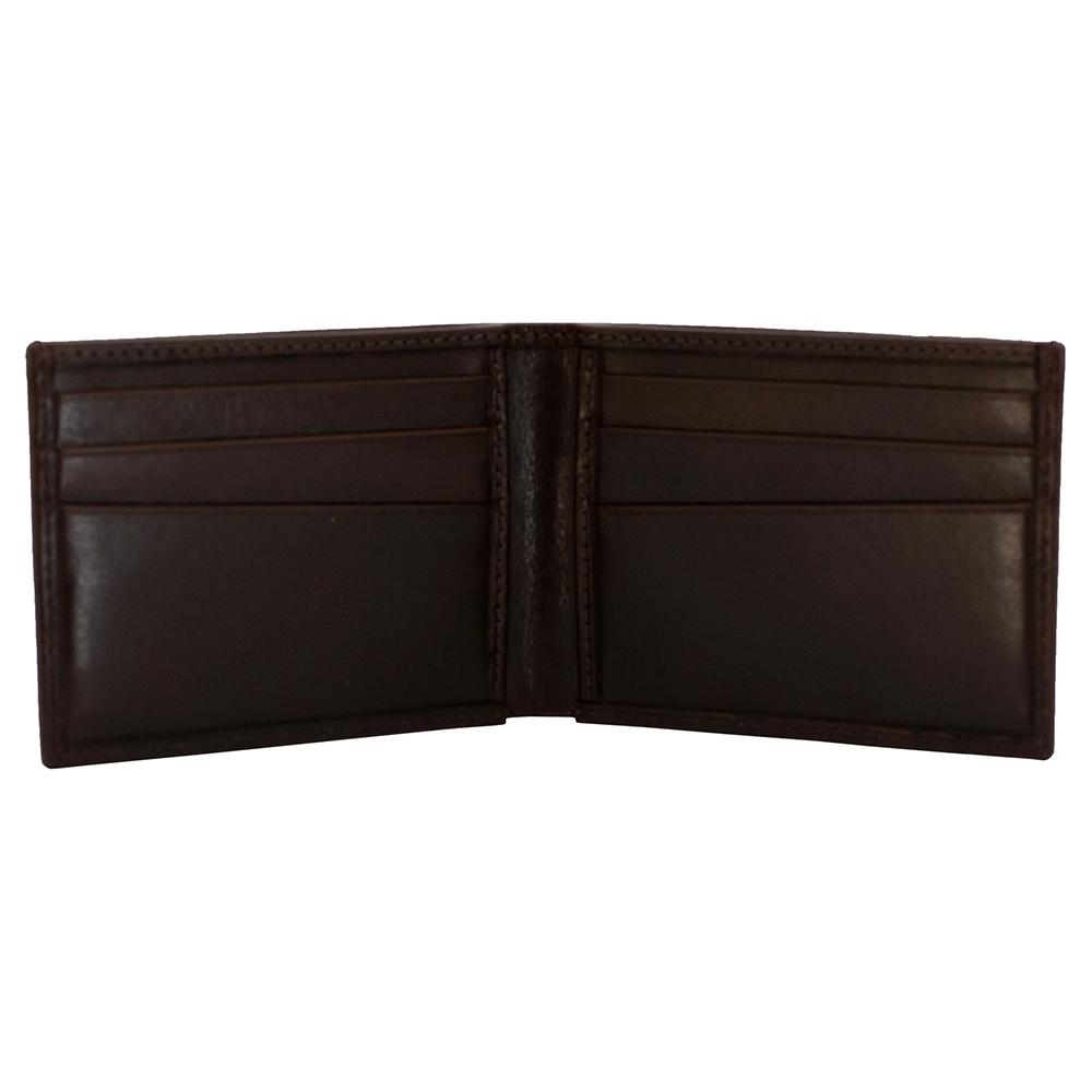 Cameleon 49352 Smith & Wesson Leather Front Pocket Wallet Brown - View 2
