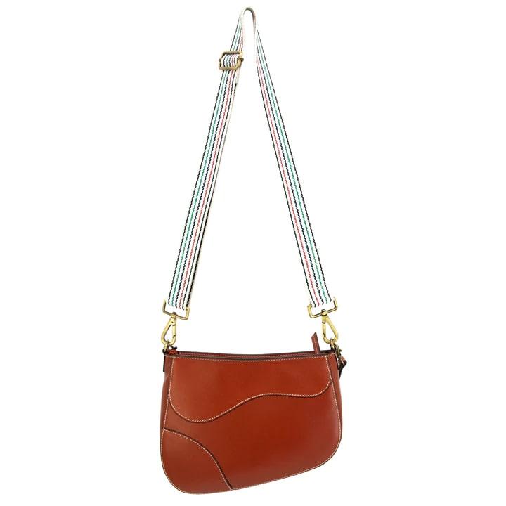 Cameleon 49642 Saddle Concealed Carry Purse, Cinnamon Leather - View 2