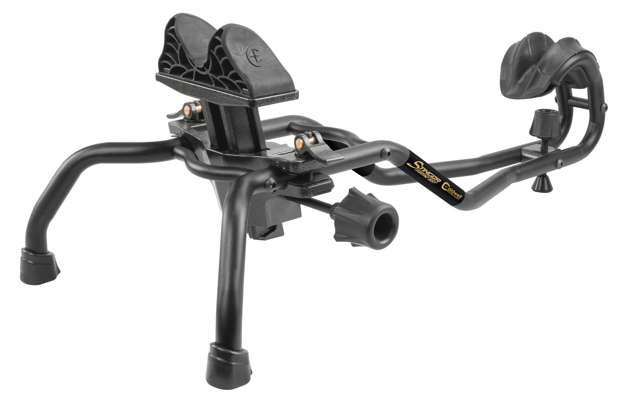 Caldwell Stinger 110033 Shooting Rest: Black, Metal, 11 lbs, Spring-Loaded Elevation, Non-Marring Supports, Dual Frame - View 2