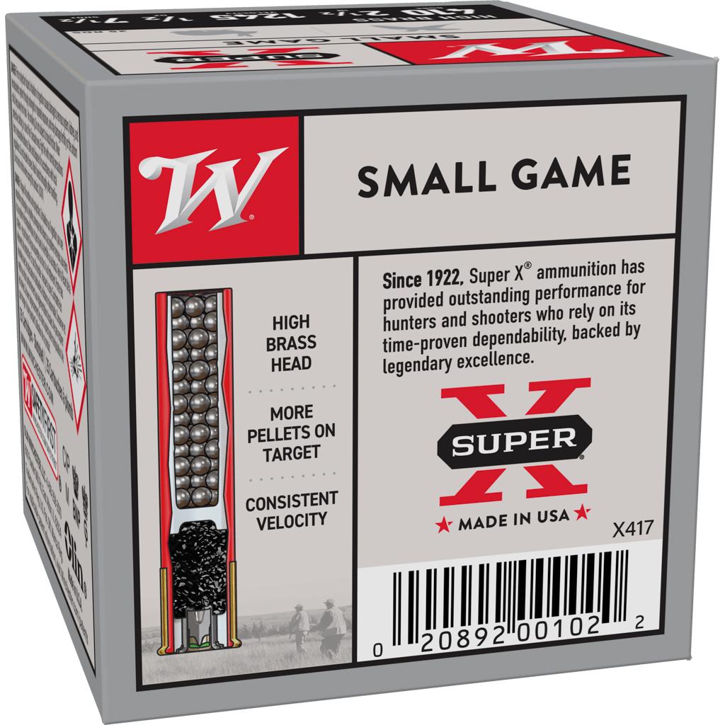 Winchester X417 Super X 410 Gauge 2.5 in 1/2 oz #7.5 Shot 25/Box - View 2