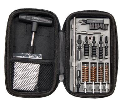 Smith & Wesson 110176 Compact Pistol Cleaning Kit .22-.45 Caliber Case - View 2
