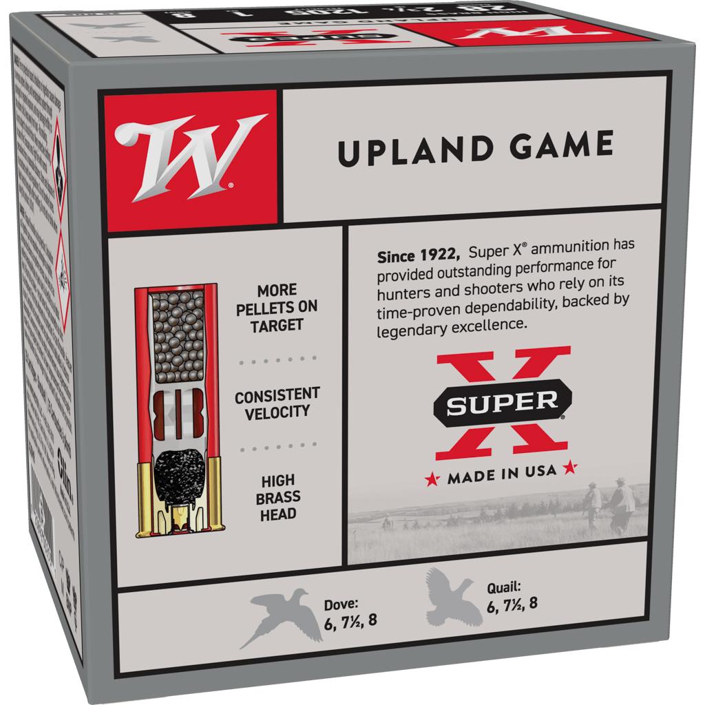 Winchester Super-X 28 ga 2-3/4" 1oz 8 Shot 25 Rnd Box - View 2