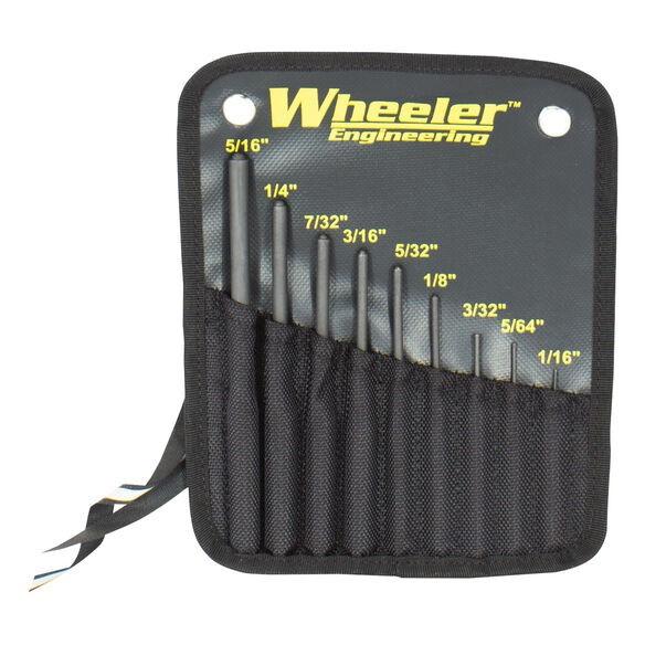 Wheeler 204513 Roll Pin Punch Set 9 Pieces Steel Nylon Pouch - View 2