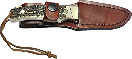 Uncle Henry 1100089 PH2N Pro Hunter 2.80" Staglon Drop Point Knife - View 2