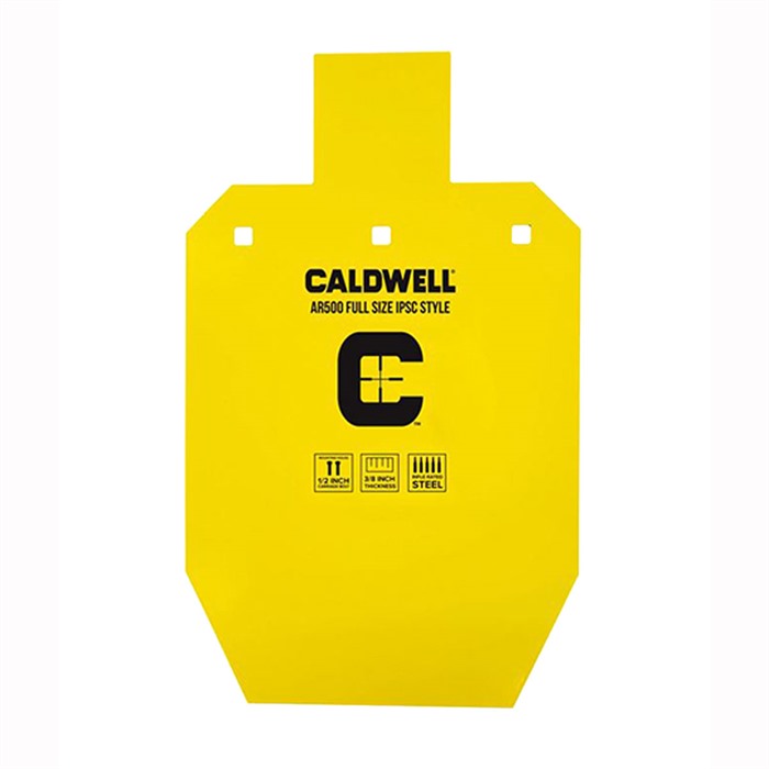 Wheeler 1116705 Caldwell AR-500 Steel Target IPSC Full Size Yellow - View 2