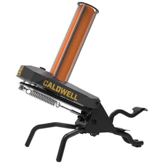 Caldwell Claymore 1122187: Lightweight, Collapsible, Foot-Pedal Operated Clay Thrower, 50-Clay Capacity, 55-Yard Range, Gray - View 2