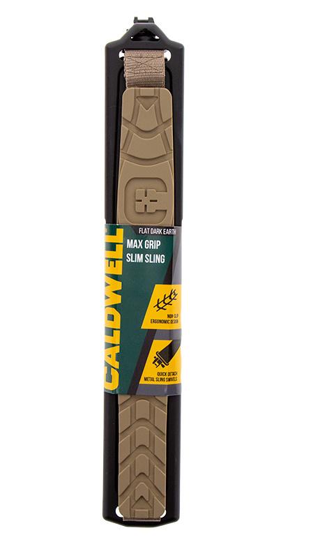 Caldwell Max Grip Slim Sling Flat Dark Earth 20 to 41 in Adjustable - View 2