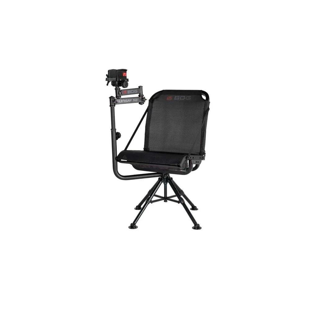 BOG Battenfeld 1134447 DeathGrip 360 Shooting Rest Chair, Black Aluminum - View 2