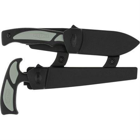 Battenfeld Knives Old Timer Hunter Kit Serrated Guthook Blades Black Grey - View 2
