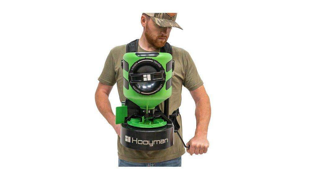 Hooyman 1135909 Manual Chest Seeder 35LB with Shoulder Harness - View 2