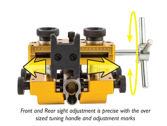 Wheeler Armorer's Handgun Sight Tool Yellow Dovetail Semi Auto Pistol - View 2