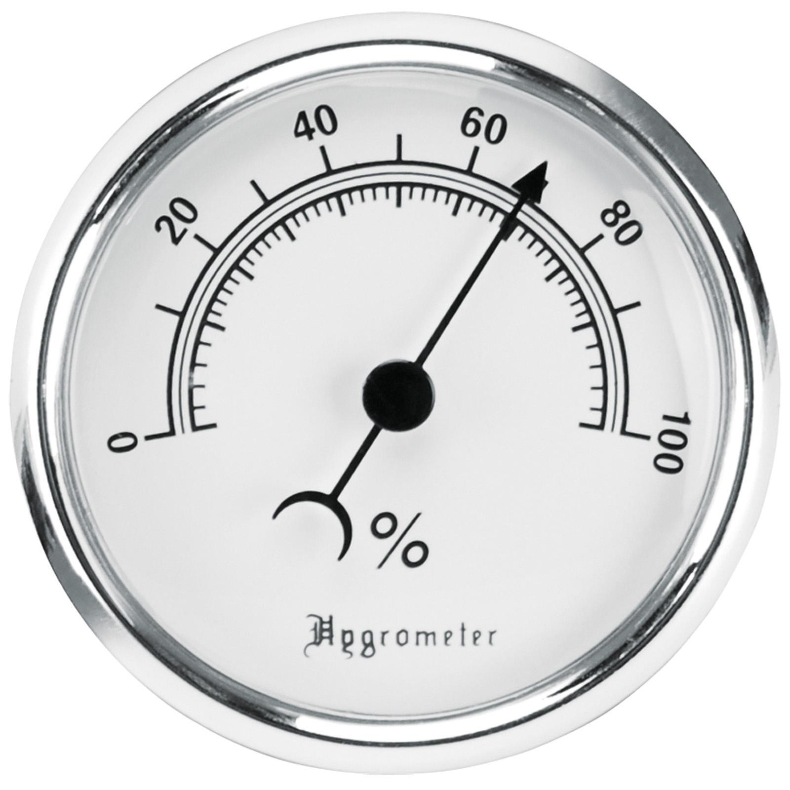 Lockdown Hygrometer Model 222111 Stainless Steel Large Display - View 2
