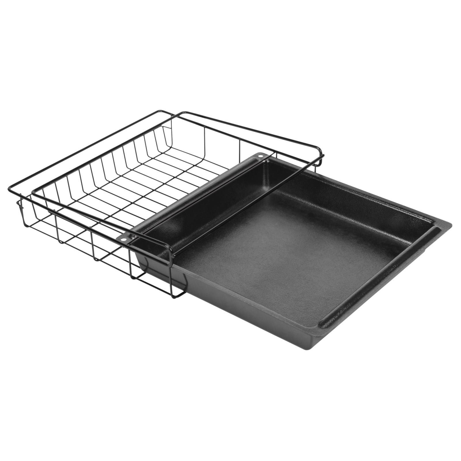 Lockdown 222155 Vault Drawer Black Metal 11.5"x12"x2" Storage Solution - View 2
