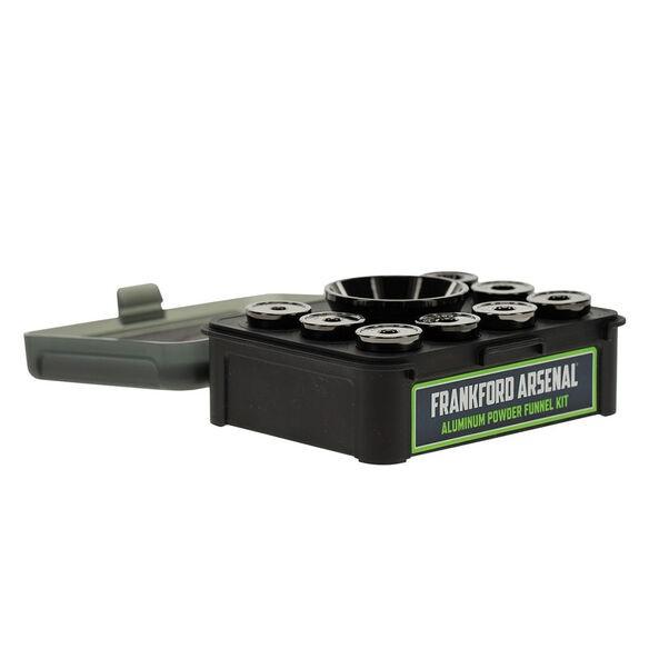 Frankford Arsenal 1136021 Powder Funnel Kit Multi-Caliber Aluminum Black Ch - View 2