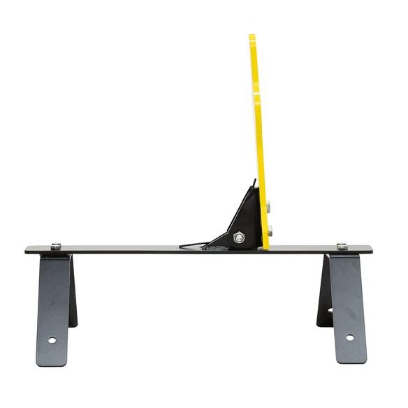 Caldwell AR500 Steel Yellow Pepper Popper Target, Auto Reset, 33% Size, 7-Inch Base, Includes Ground Stakes, 1178560 Model - View 2