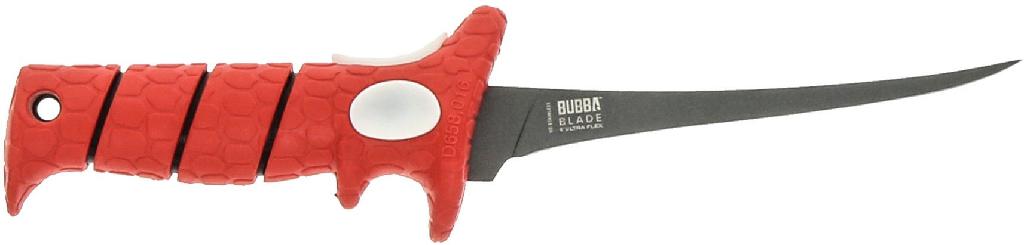 Bubba Blade 6" Whiffie Ultra Flex Fillet Knife - Heavy Duty, No-Slip Grip, Thin Blade, Full Tang, Ideal for Crappie & Panfish, Model 1085876 by AOB Products Company - View 2