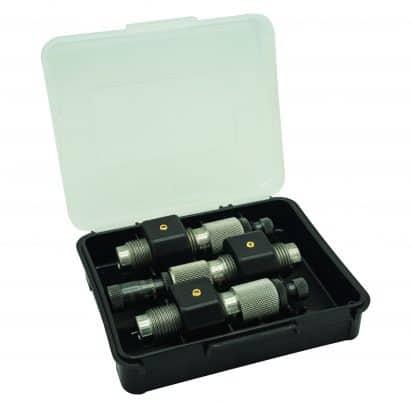 Frankford Arsenal M-Press Die Blocks 3-Pack Aluminum for Single Stage Press - View 2