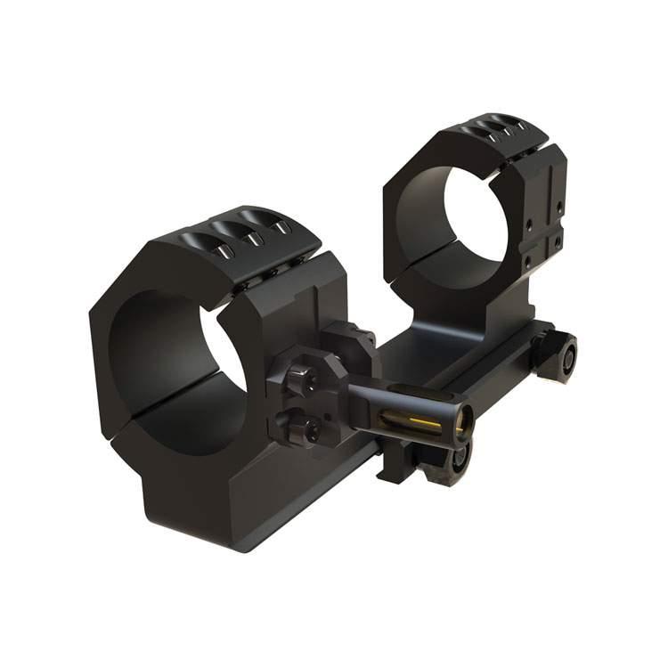 Wheeler 1099909 1" Cantilever Scope Mount Black 6-Screw Design - View 2