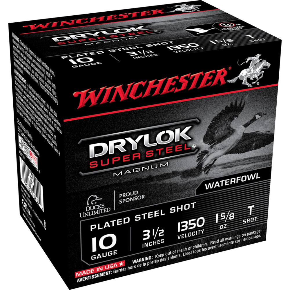 Winchester XSC10T 10 Gauge 3.5 in 1.625 oz T Plated Steel Shot 25 Rounds - View 2