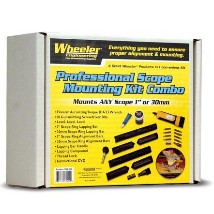 Wheeler 545454 Scope Mounting Kit 1 in 30 mm Torque Screwdriver Black - View 2