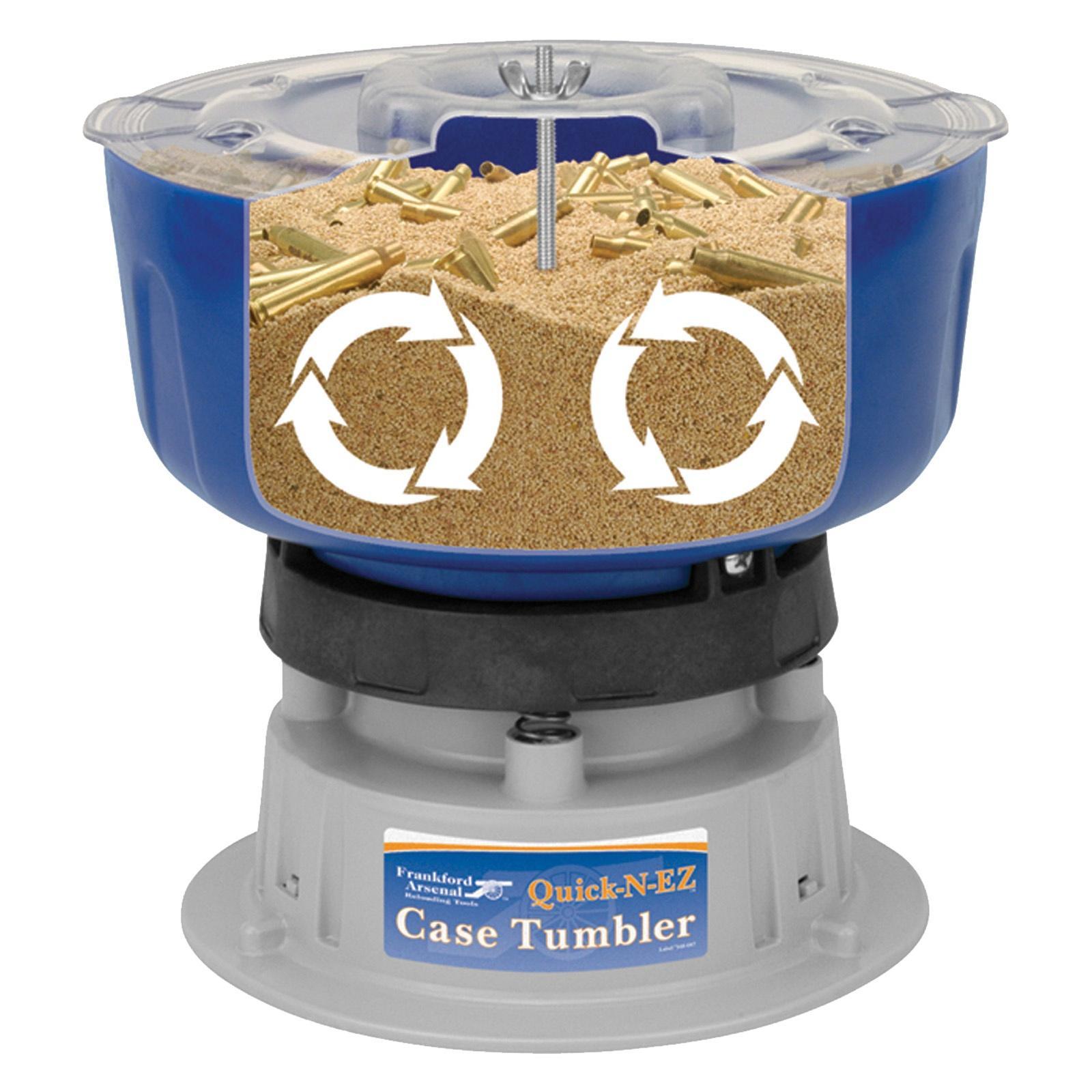 Frankford Arsenal Quick-N-EZ Tumbler 110V Capacity 600 9mm 350 .223 - View 2
