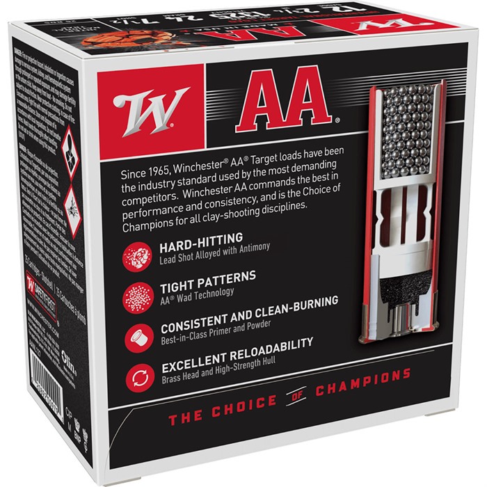 Winchester Ammo AANL127 AA International Target 12 Gauge 2.75" 7/8 oz 1325 fps 7.5 Shot 25 Bx/10 Cs - View 3