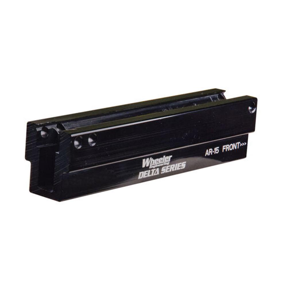 Wheeler Delta Series AR Upper Pic Rail Vise Block Aluminum Black - View 2