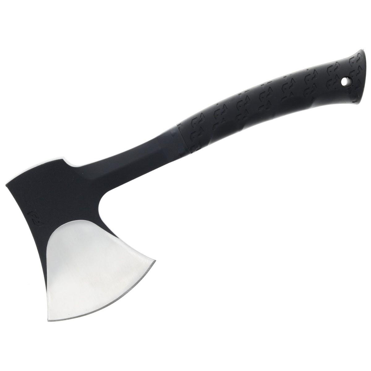 Schrade Bedrock Camp Axe: Rugged 3CR Steel, Non-Slip Rubberized Grip, Ideal for Outdoor Activities - View 2