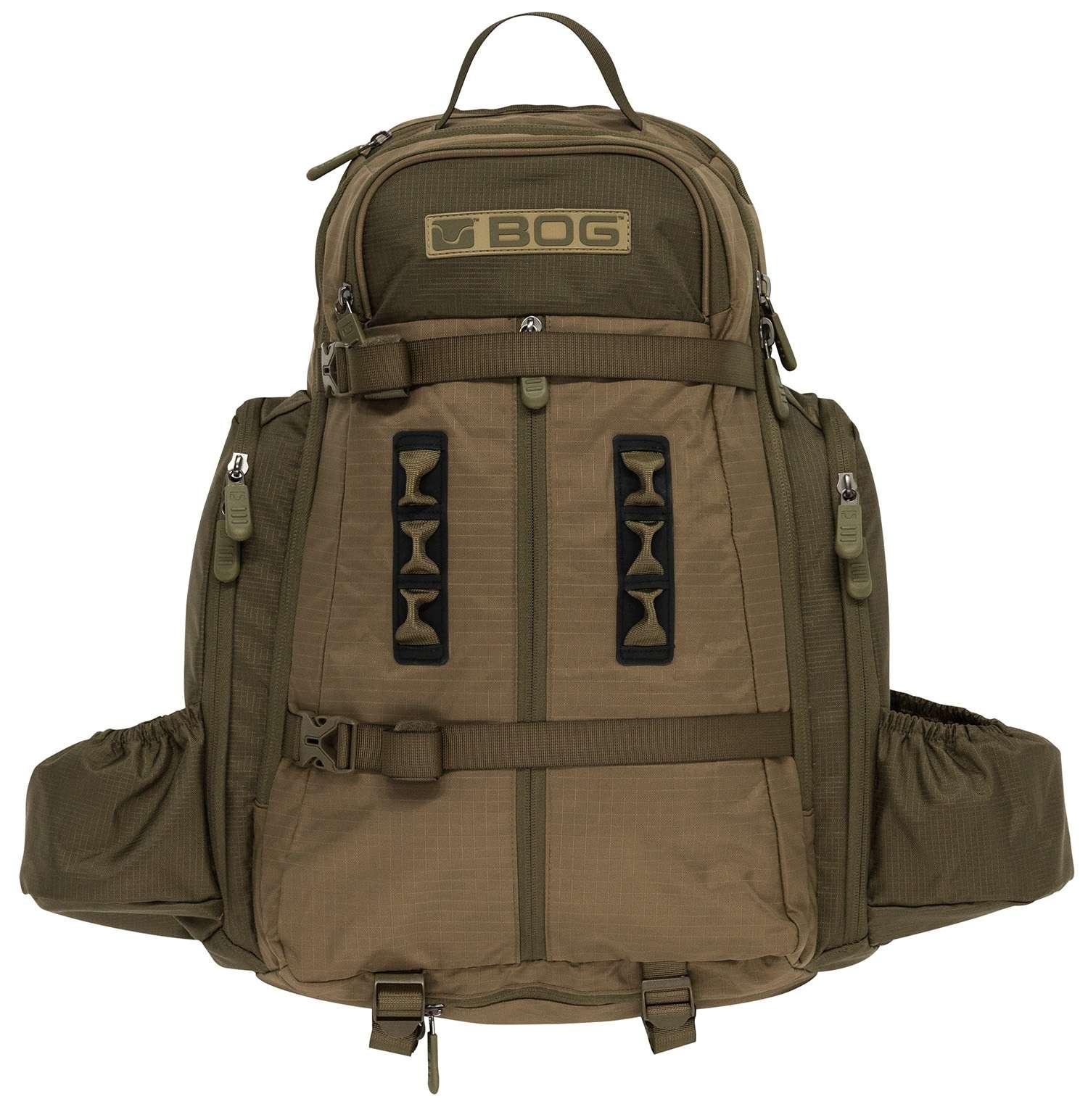 Bog-Pod 1159182 Kinetic Day Pack 2400ci OD Green Nylon YKK Zippers - View 2