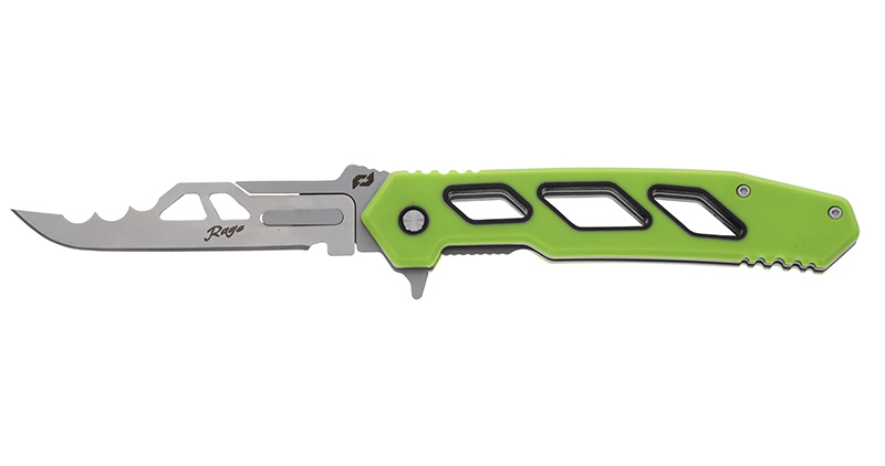 Schrade 1197646 Isolate Enrage 8 Scalpel 3" 420A Steel Green Handle - View 2