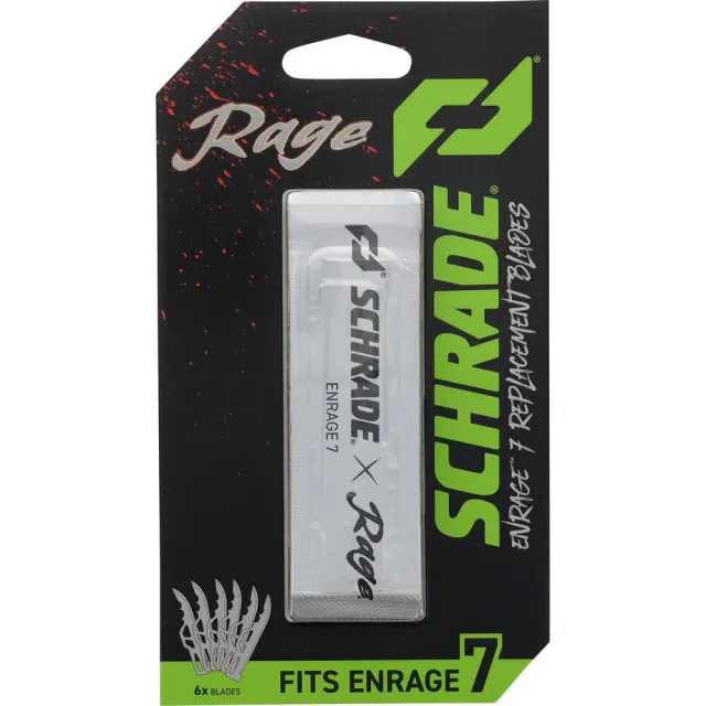 Schrade Enrage 1197652 Replacement Blades 7 Pack 2.6 in Razor Sharp - View 2