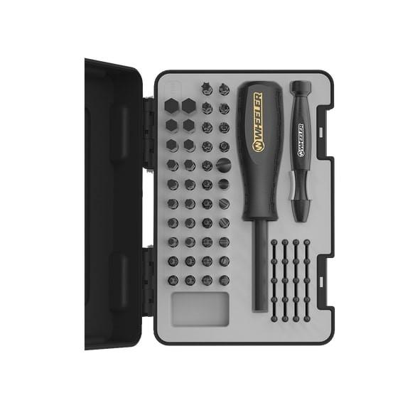 Wheeler 4001007 Hex Torx Screwdriver Set 65 Pieces Rubber Grip Magnetized - View 2