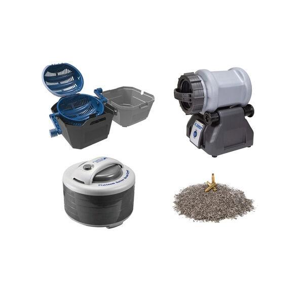 Frankford Arsenal Rotary Tumbler Lite Pro Kit .223 Rem Stainless Steel 300 - View 2