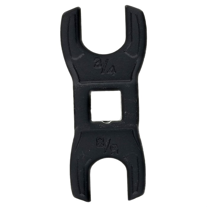 Wheeler 1199465 Muzzle Device & Buffer Tube Crowfoot Wrench Black Steel - View 2