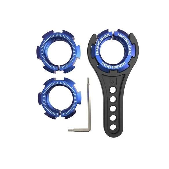 Frankford Arsenal Dielocker Die Lock Rings with Wrench 3/ct - View 2