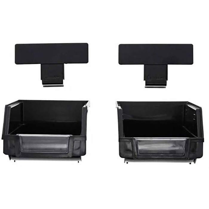 LOCKDOWN SAFE & SECURITY ACC. SECUREWALL BIN HANGER 2-PACK BLACK - View 2