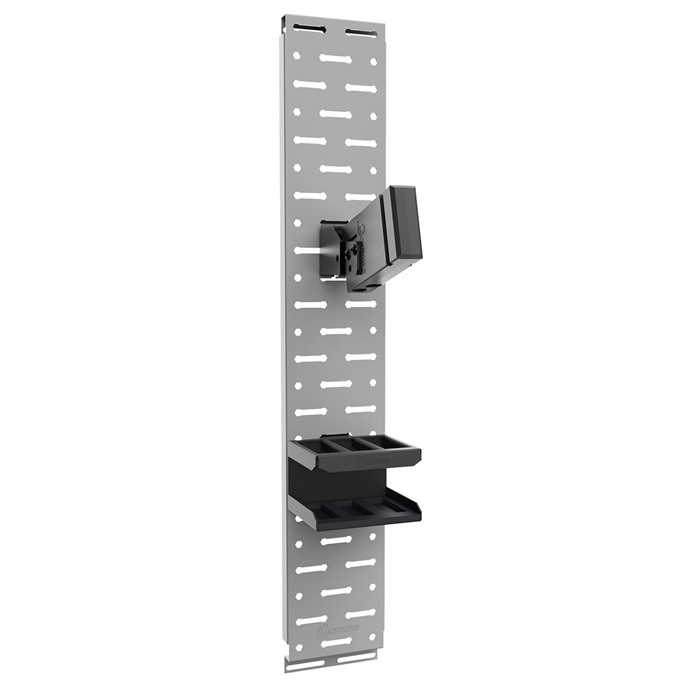 Lockdown 1207445 Securewall AR-15 Storage Kit Black/Silver 16 Gauge Steel - View 2