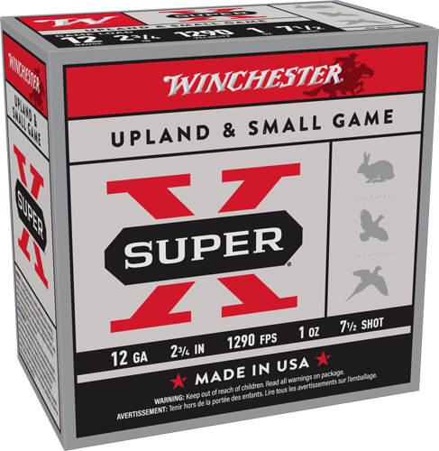 Winchester Super X 12GA 2 3/4" 1290FPS 1OZ #7.5 Shotshell - View 2