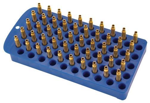 Frankford Arsenal Universal Reloading Tray, 50-Round Capacity, Blue, Multi-Caliber, Plastic, 6/Case - View 2