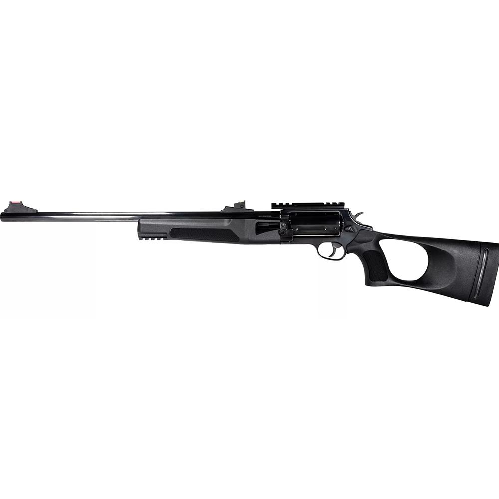 Rossi SCJT4510 Circuit Judge Revolver Rifle, 45 Colt (LC)/410 Gauge, 18.5" Barrel, 5rd Capacity, Matte Black, Right Hand, Fiber Optic Sights - View 2