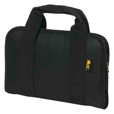 US Peacekeeper P21108 Attache Gun Case Black, Water-Resistant, 5 Mag Bands - View 2
