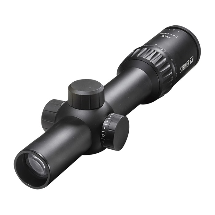 Steiner 5202 P4Xi 1-4x24mm Rifle Scope 30mm Tube P3TR Reticle Black - View 2