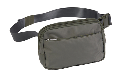 US PeaceKeeper P27106 Suburban Sidekick Fanny Pack, RPET, Smokey Green Gray - View 2