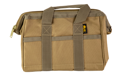 US PeaceKeeper P43205 Ammo Bag 12"x9"x7" 600D Polyester Tan - View 2
