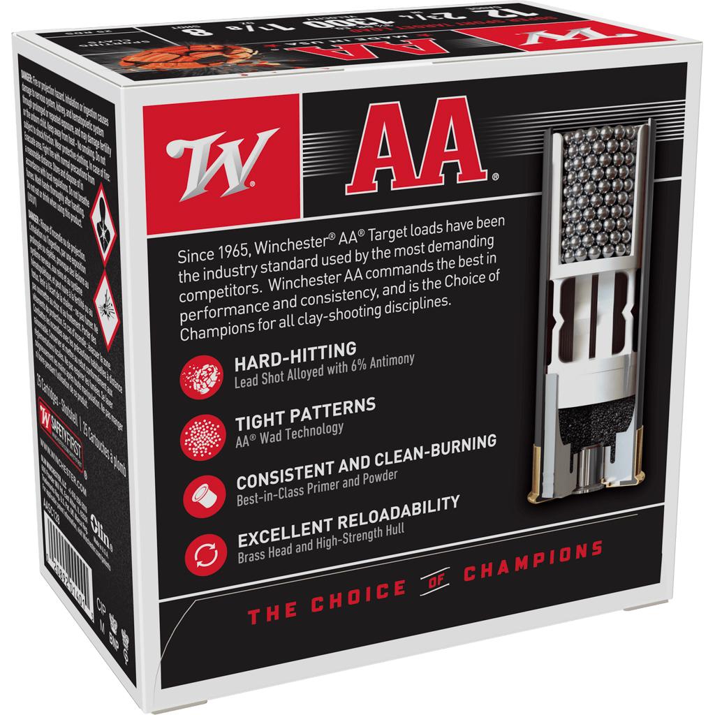 Winchester Ammo AASC128 AA Super Sport Sporting Clay 12Gauge 2.75" 1... - View 2